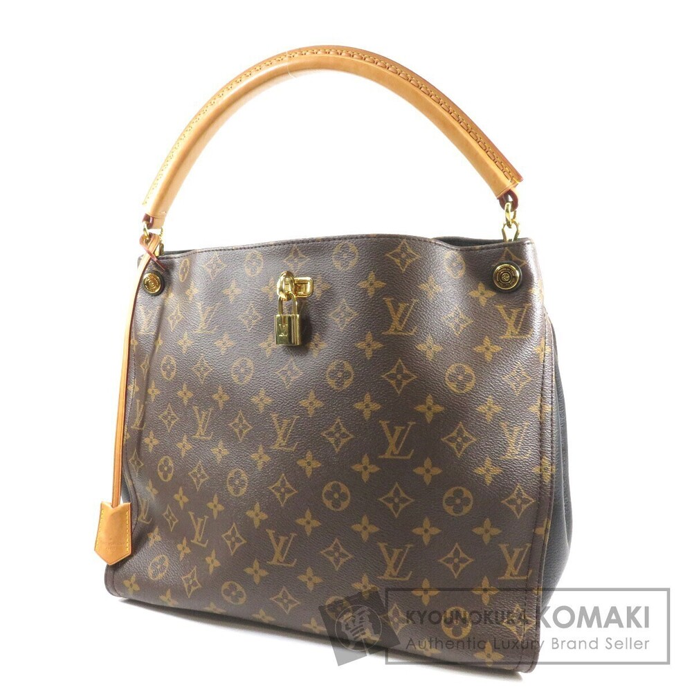 Louis Vuitton Gaia Monogram Canvas Shoulder Bag Brown